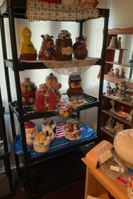 Shleving unit no contents 71x18x35