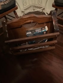 Wooden Magazine rack