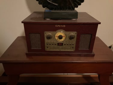 Craig Model CD684a-BLS 5 in 1 turnable system unit