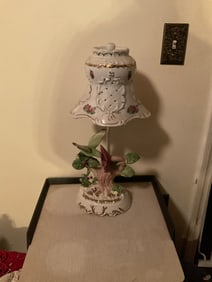 Vintage Hummingbird lamp