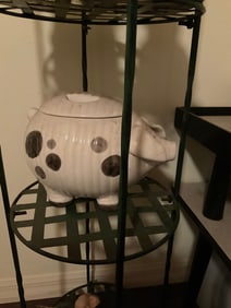 Pig cookie jar 8in