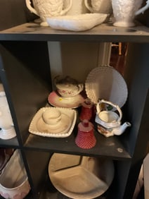 lot of various glasswear