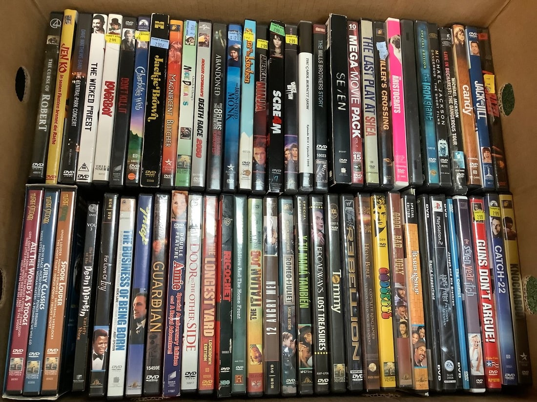 Various DVDs (Scream, Candy, Guys Dont Argue, and more) (1 of 1)