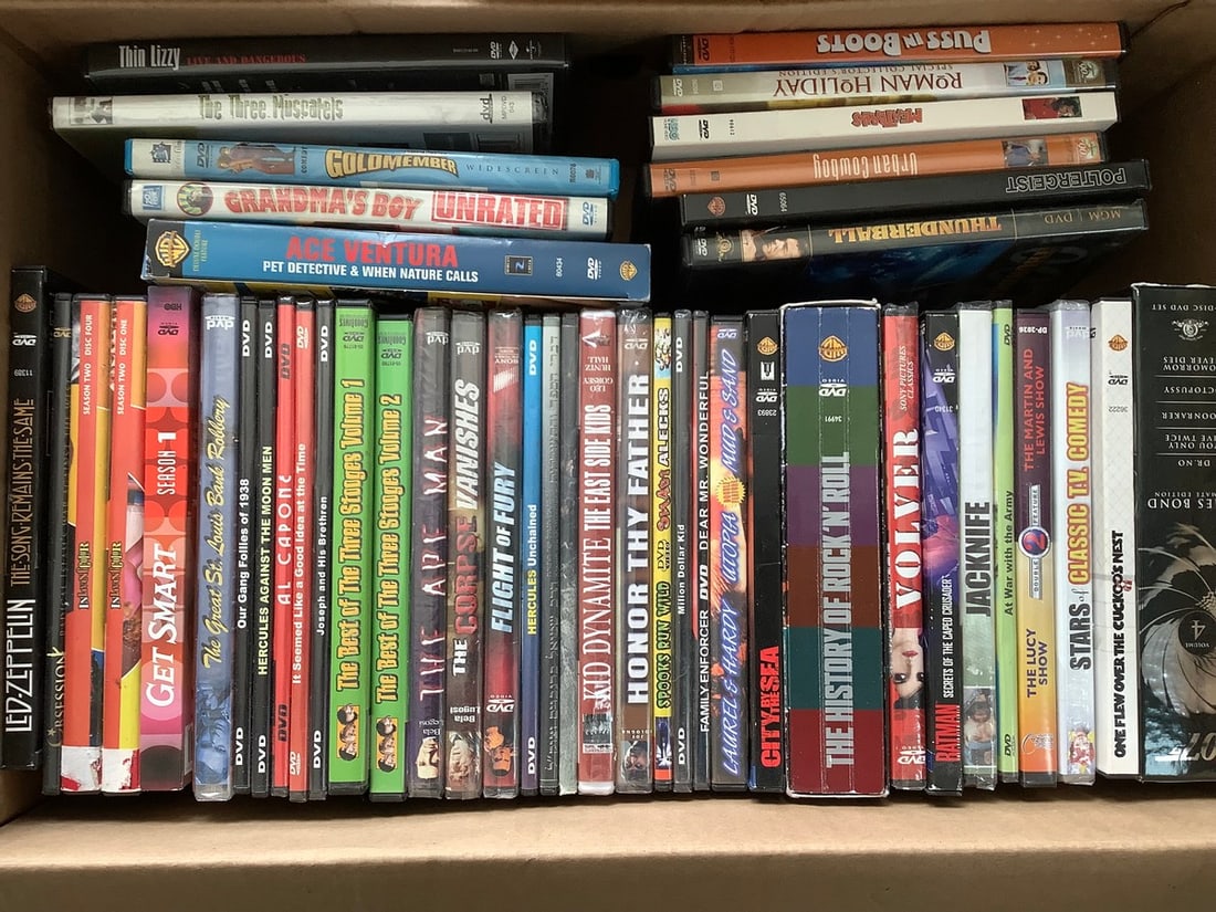 Various DVDs (City by the Sea, Puss in Boots, Thunderball, and more): Various DVDs (City by the Sea, Puss in Boots, Thunderball, and more)