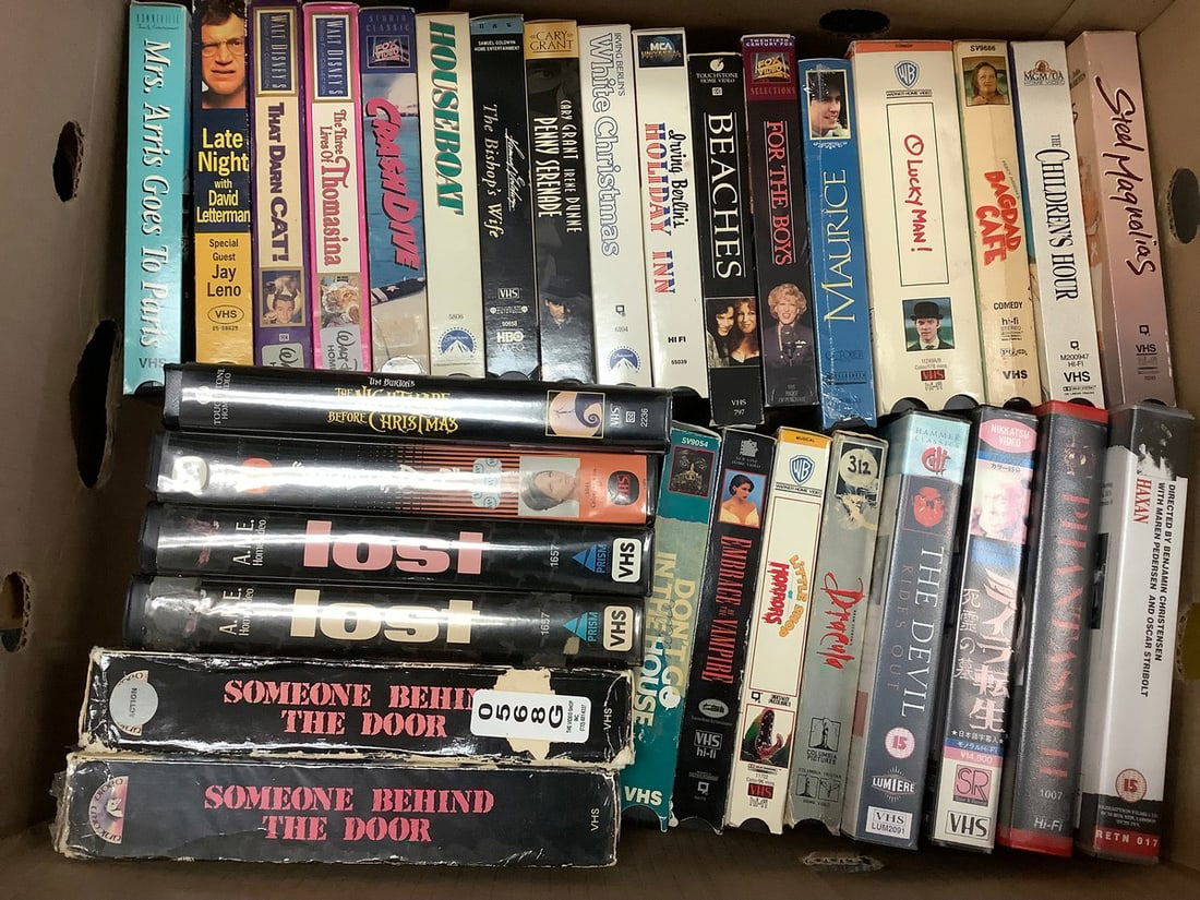 VHS tapes(The Children's Hour, Maurice, Penny Serenade, Houseboat, and more) (1 of 1)