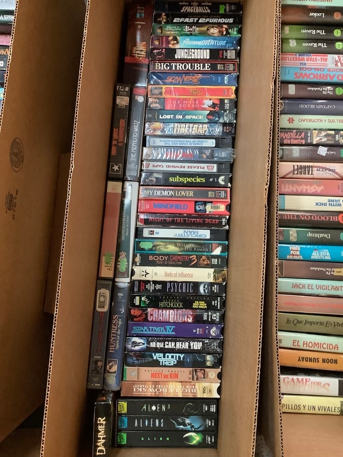 Various VHS Tapes (Psychic, Big Trouble, Lost in Space, and more) (1 of 1)