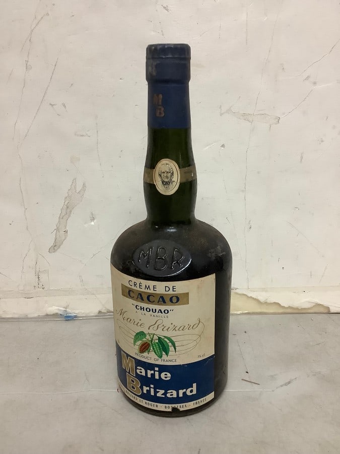 Creme de Cacao Marie Brizard 75cl 1755(sealed) (1 of 1)