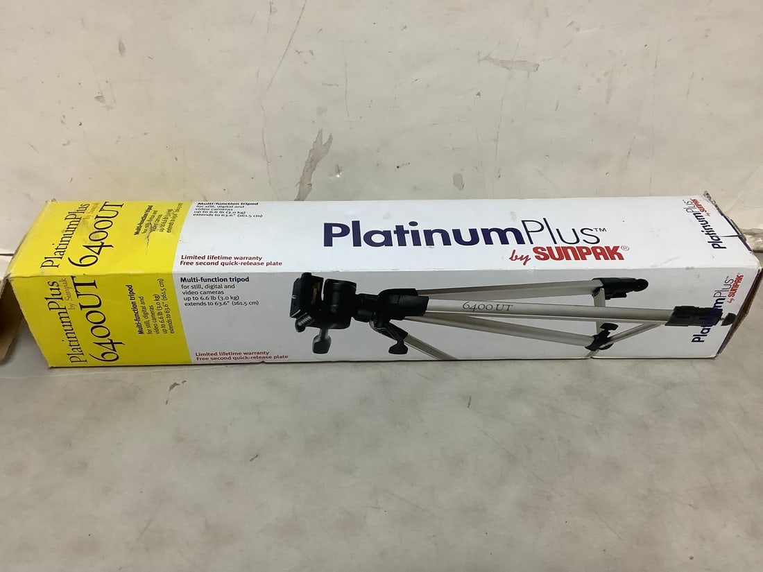 Platinum Plus 6400 UT Multi-Function Tripod: Platinum Plus 6400 UT Multi-Function Tripod