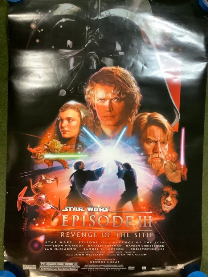 Star Wars Ep 3 - Revenge of The Sith Poster (27inx40in): Star Wars Ep 3 - Revenge of The Sith Poster (27inx40in)