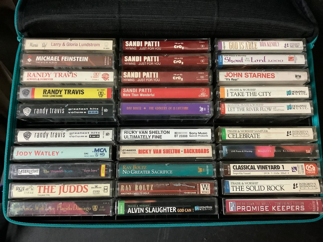 Various casettes(Alvin Slaughter, Randy Travis, Michael Feinstein, and more): Various casettes(Alvin Slaughter, Randy Travis, Michael Feinstein, and more)