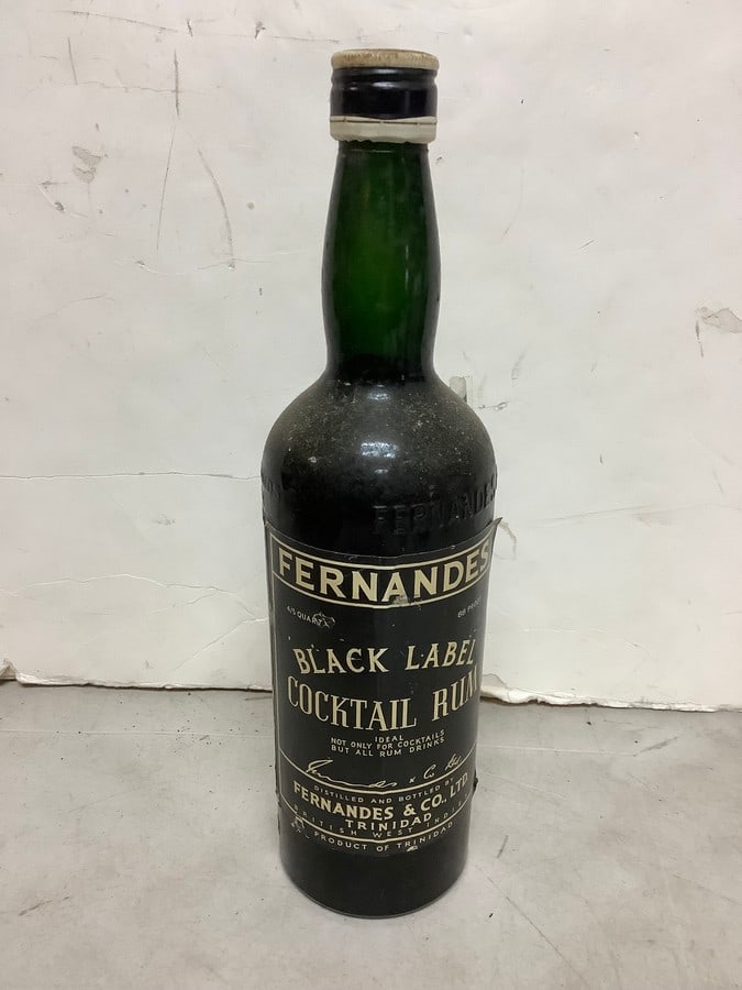 Fernandes Black Label cocktail rum 88 proof 4/5 quart (1 of 1)