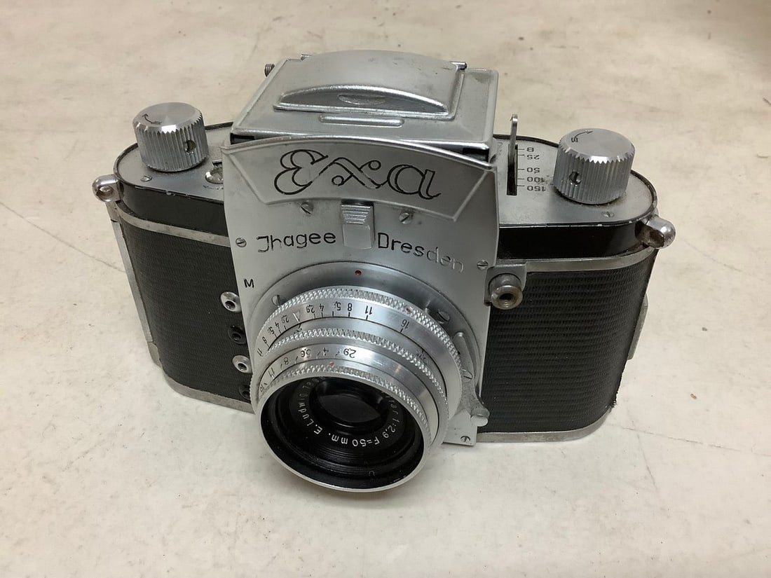 Exa Jhagee Dresden vintage camera(working condition): Exa Jhagee Dresden vintage camera(working condition)