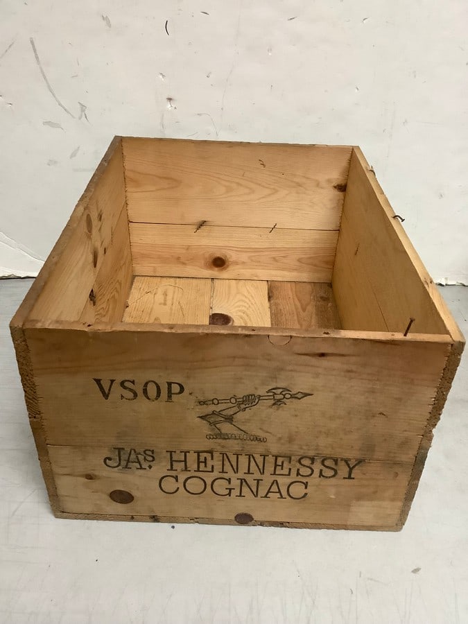 Vintage V.S.O.P. Hennesy crate(19.5in.x15in.x10in.) (1 of 1)