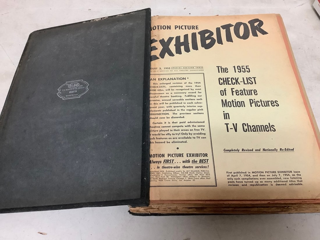 1955 Motion Picture Herald Product Digest book (1 of 1)