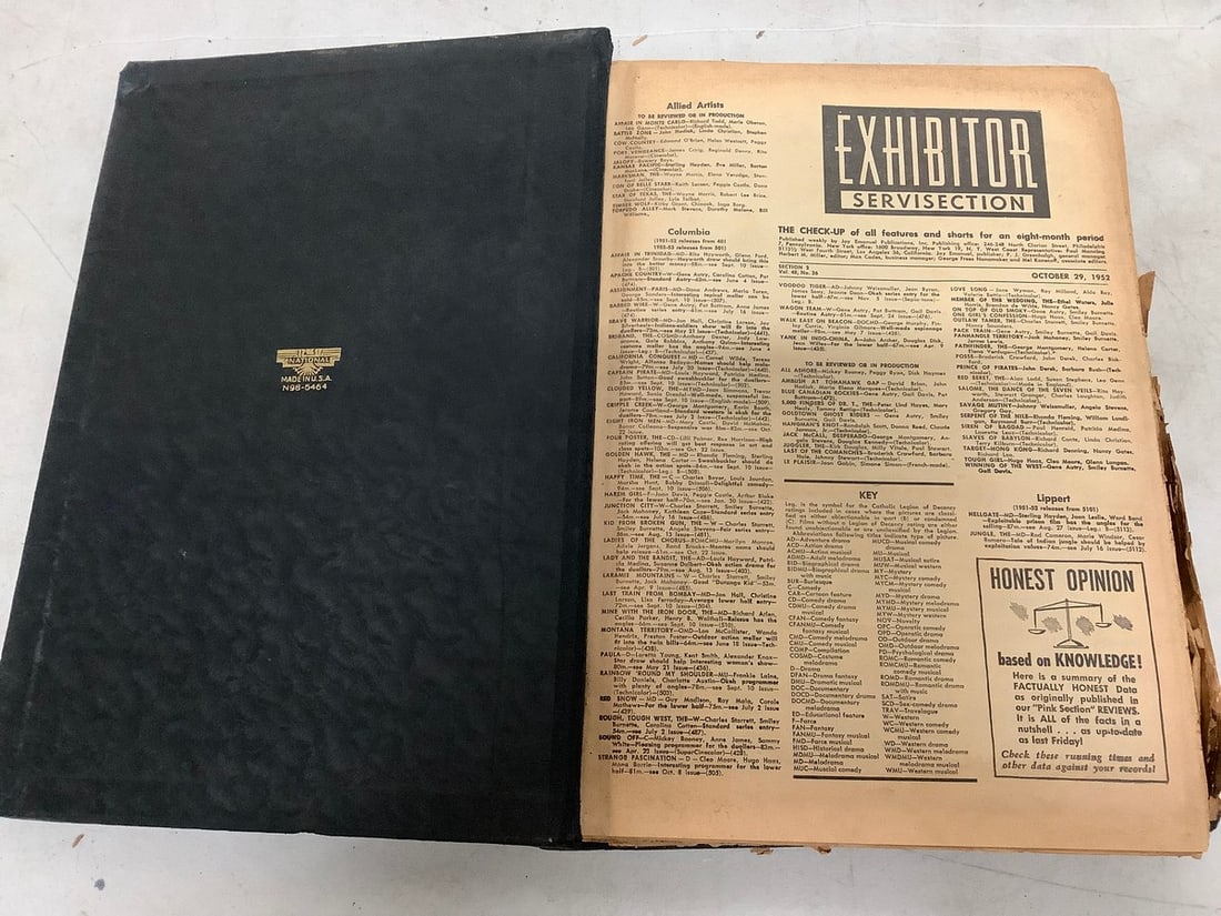 1952 Motion Picture Herald book (1 of 1)