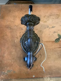 Plastic wall sconce(11in.long)