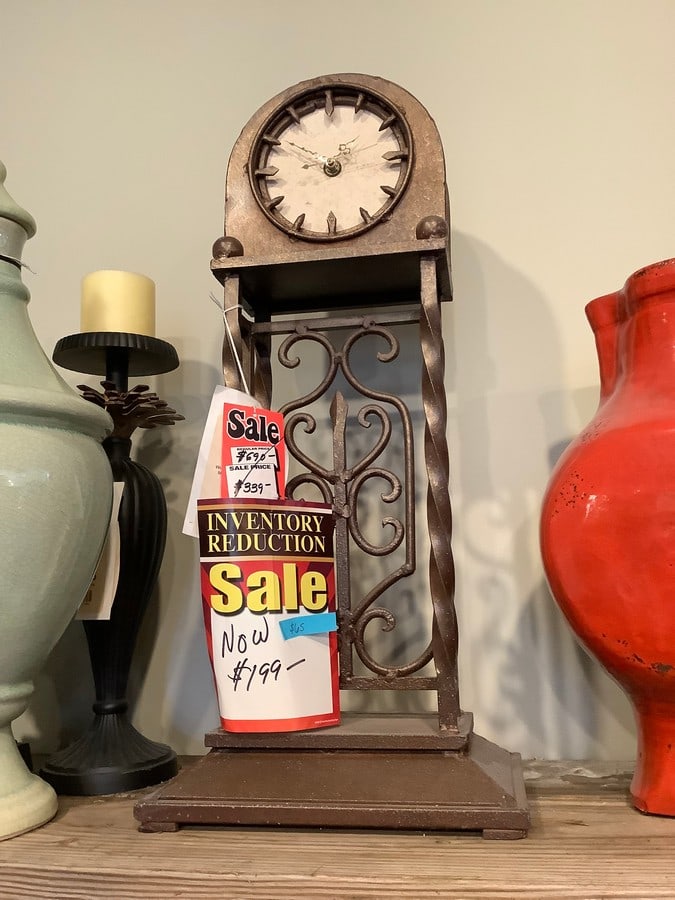Medallion tower clock console(24in.tall) (1 of 1)