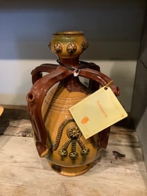 Bulgar handled vase(12in.tall)