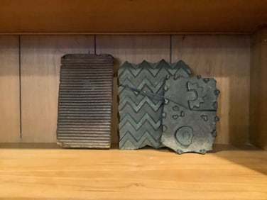 Architectural pieces of wood