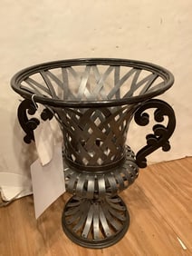 Metal candleholder(24in.tall)