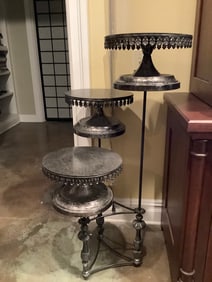 Metal planter stand(53in.tall)