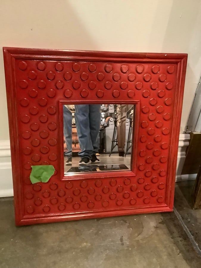 Lego effect mirror(18in.x18in.): Lego effect mirror(18in.x18in.)