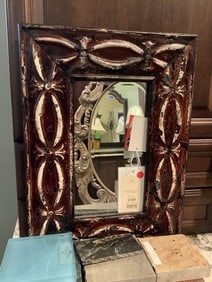 Tin mirror(16.5in.x22.5in.)