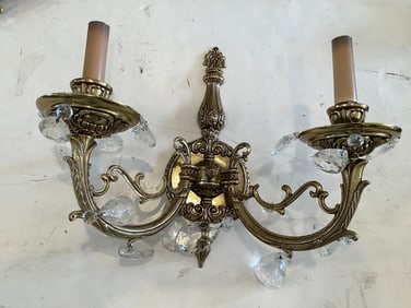 Wall hanging light fixture(13in.long)