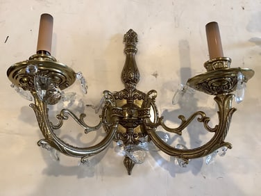 Wall hanging light fixture(13in.long)