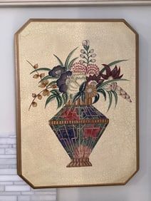 Floral artwork(19.5in.x26in.)