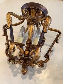 Ceilling hanging light fixture(15in.long)