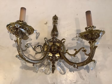 Wall hanging light fixture(13in.long)