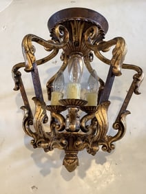Ceilling hanging light fixture(15in.long)