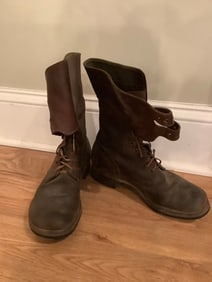 Vintage Slipknot plymouth rubber co. inc. military boots