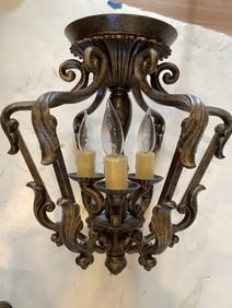 Ceiling hanging light fixture(16in.long)