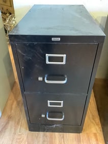 Staples metal 2 drawer file cabinet(15in.x25in.x28.5in.)