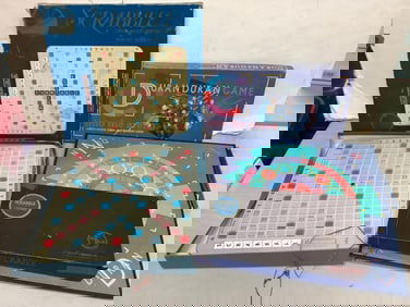 Vintage Board Games (Scrabble and Duran Duran Game)