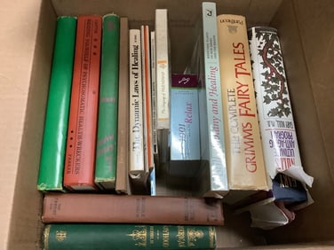 Various Books (The Dynamic Laws of Healing, 1001 Ways to Relax, and more)
