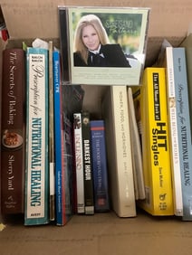 Various Books and more (Darkest Hour, The Secrets of Baking, The Food Revolution, and more)