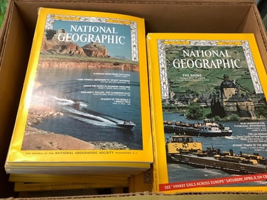 Various National Geographic Magazines (60s and 70s)