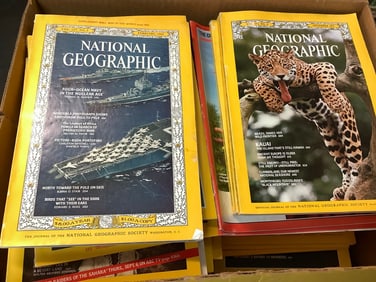 Various National Geographic and Time Magazines (60s-80s)