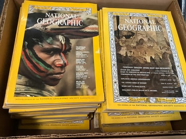 Various National Geographic Magazines (60s and 70s)