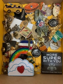 Large Vintage Pin Lot