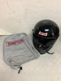 Simpson SA 2005 Racing Motorcycle Helmet with Bag