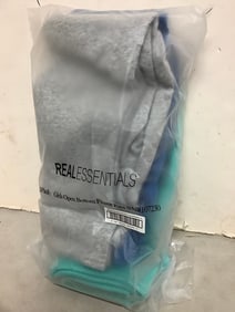 Real Essentials 3-Pack of Childrens Open Bottom Fleece Pants (size: medium) NEW