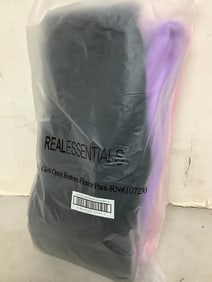 Real Essentials 3-Pack of Childrens Open Bottom Fleece Pants (size: medium) NEW