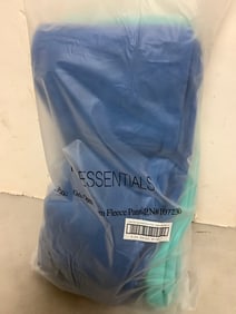 Real Essentials 3-Pack of Childrens Open Bottom Fleece Pants (size: medium) NEW