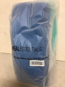 Real Essentials 3-Pack of Childrens Open Bottom Fleece Pants (size: medium) NEW