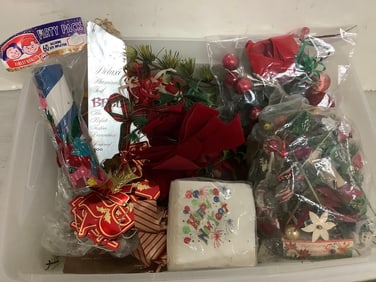 Vintage Holiday Decorations, Balloon Inflator, and more