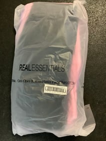 Real Essentials 3-Pack of Childrens Open Bottom Fleece Pants (size: medium) NEW